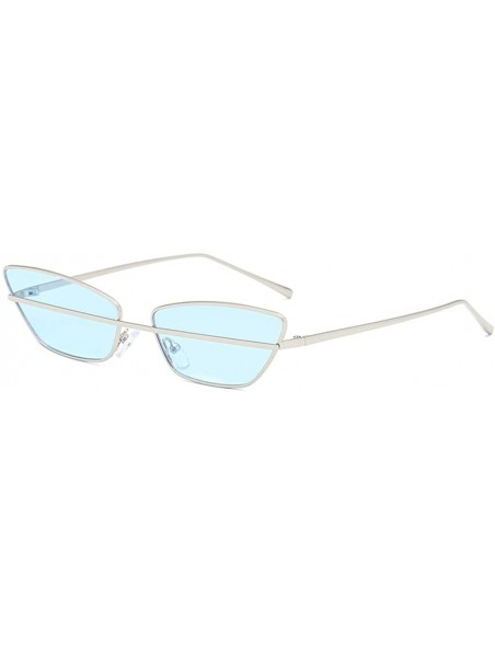 Goggle Trendy Metal Frame Sunglasses Vintage Ladies Cat Eye Sun Glasses Women Men Eyewear Female Male UV400 - 1 - CH18Y8GU858...