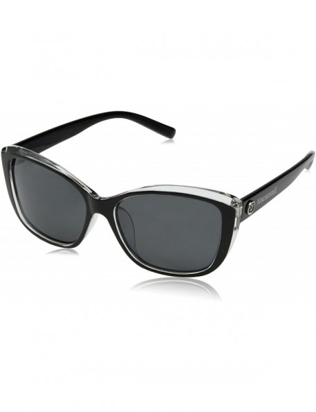 Rectangular Margaritaville Havana Daydreamin' Polarized Sunglasses Rectangular - Black - CL1832TGNYD $15.89