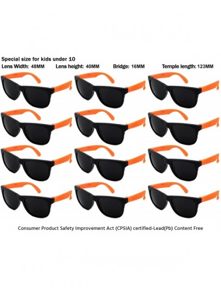 Sport Sunglasses Favors certified Lead Content - Kid-orange - CV18EE4N42E $8.74