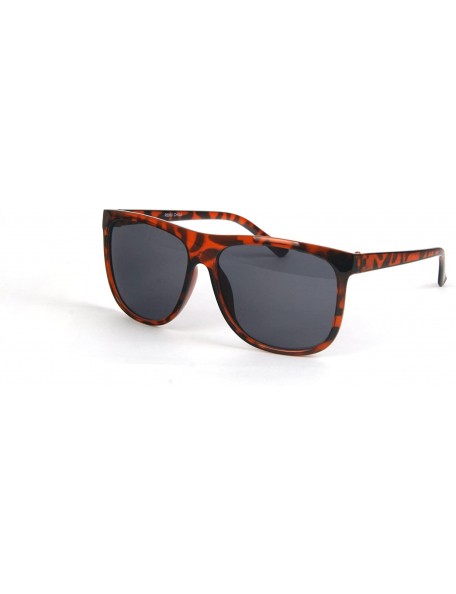 Wayfarer Classic Retro Wayfarer Sunglasses P2050 Regular Size - Tortoise-smoke Lens - C711BOUF0M5 $10.23