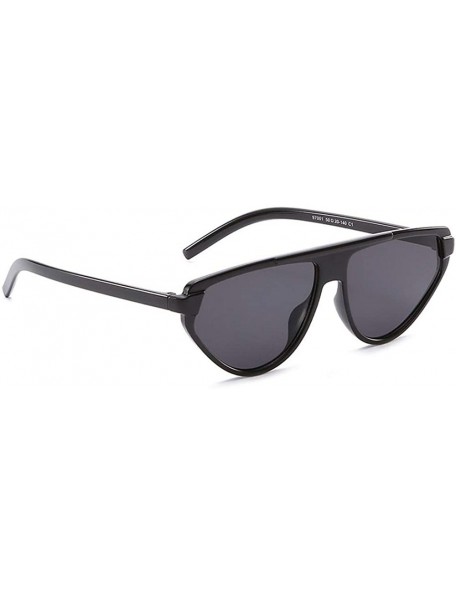 Sport New Fashion Copy Sunglasses Metal Multi-Color Frame Ladies Sunglasses Mirror New Large Glasses - CO18T2IMGDR $33.40