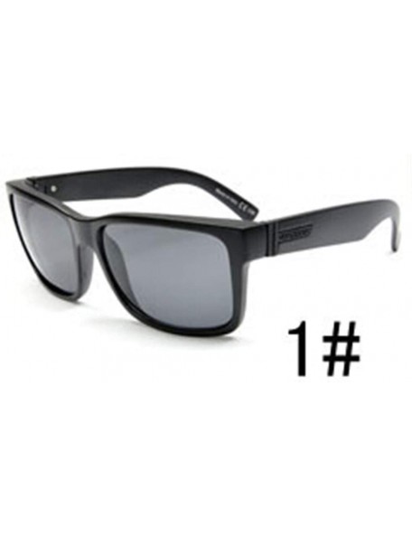 Oversized Men Eyewear Sunglasses Sun Glasses Glasses with Color Box - 1 - CR194O2XOQD $25.19