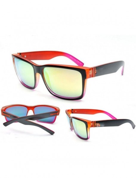 Oversized Men Eyewear Sunglasses Sun Glasses Glasses with Color Box - 1 - CR194O2XOQD $25.19
