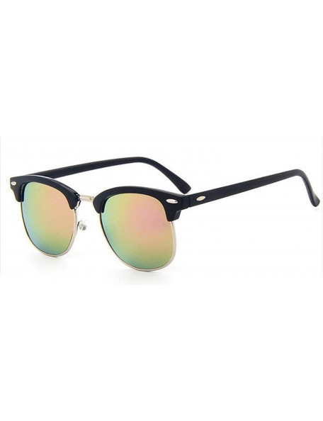 Oversized 2018 Fashion New Sunglasses Men/Women Retro Rivet Lens Sun Glasses Female OculosUV400 - C4 - CV199CLE5ZZ $13.50