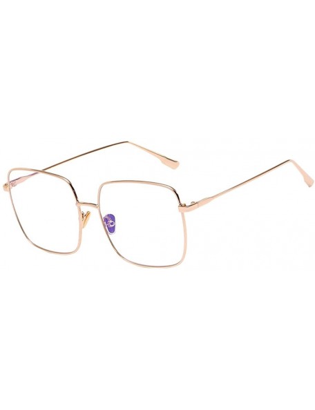 Sport Vintage Sunglasses Over Glasses Mirror Unisex Casual for Men Women & Case - Gold - CJ1808H2XMS $26.75