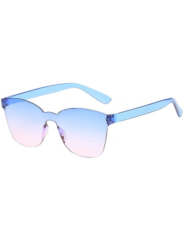 Aviator Men Sports Sunglasses Polarized for Baseball Fishing Cycling Flexible Frame Sun Glasses Women - H - C3199AW60AZ $11.10