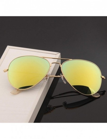 Oval Fashion Classic Sunglasses Women Men Driving Mirror 2020 NEW Pilot Sun Glasses Brand Designer Unisex UV400 - CK197A2ZWID...