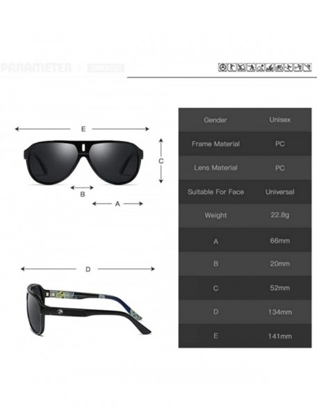 Polarized Sunglasses Men Driving Shades Male Retro NO1 Polarized - No7 ...