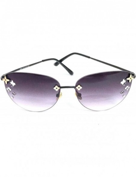 Square New Stylish Aviator UV Protected Unisex Sunglasses - Purple - C418XOW2C22 $10.99