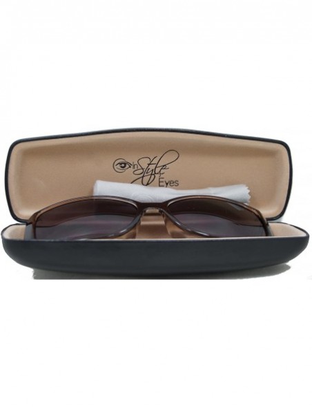 Rectangular Stylish Bifocal Sunglasses - Burgundy - C711099APT9 $20.65