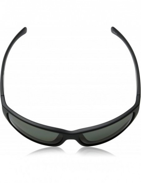 Sport Milestone Polarized Sunglass with Polycarbonate Lens - Matte Black Frame/Gray - CR11TSIAFTR $24.35