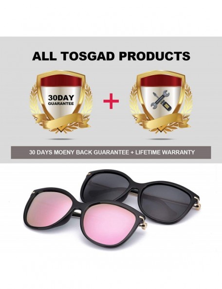Oversized Round Oversized Sunglasses for Women - Polarized 100% UV Protection for Driving/Fishing/Shopping - CN18QOGDT2W $15.51
