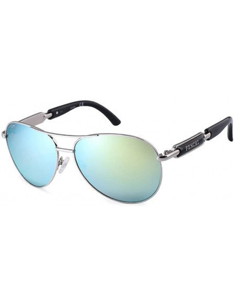 Aviator Fashion ladies sunglasses - vintage versatile sunglasses - B - CA18RT0K0CC $45.81