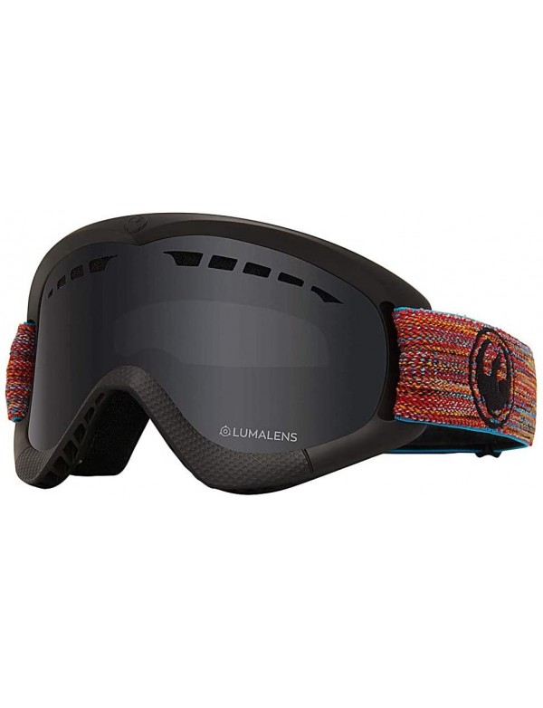 Goggle DXS Ski Goggles - BLUR/LUMALENS DARK SMOKE - C218ZCMKC38 $30.93