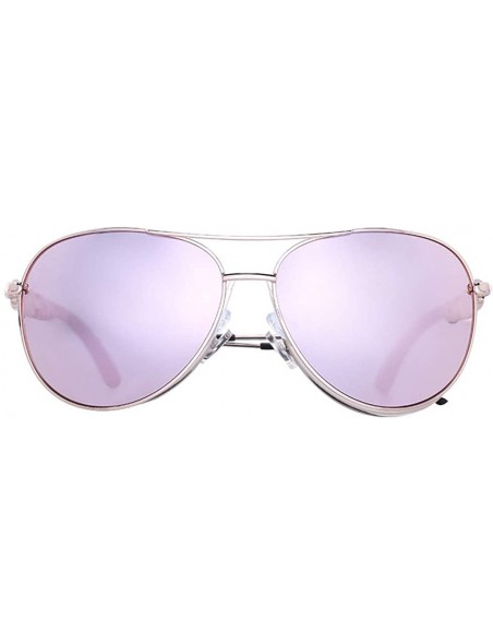 Aviator Fashion ladies sunglasses - vintage versatile sunglasses - B - CA18RT0K0CC $45.81