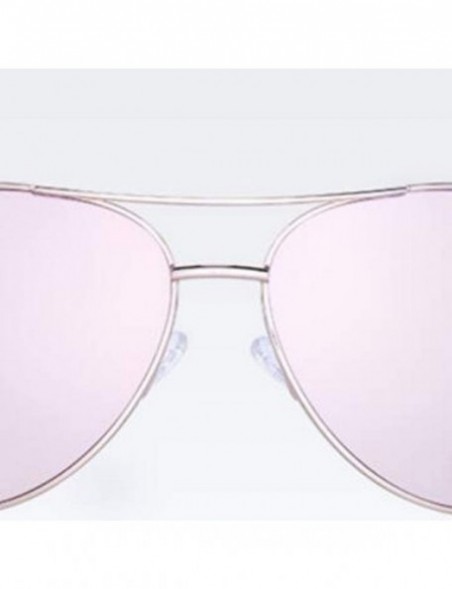 Aviator Fashion ladies sunglasses - vintage versatile sunglasses - B - CA18RT0K0CC $45.81