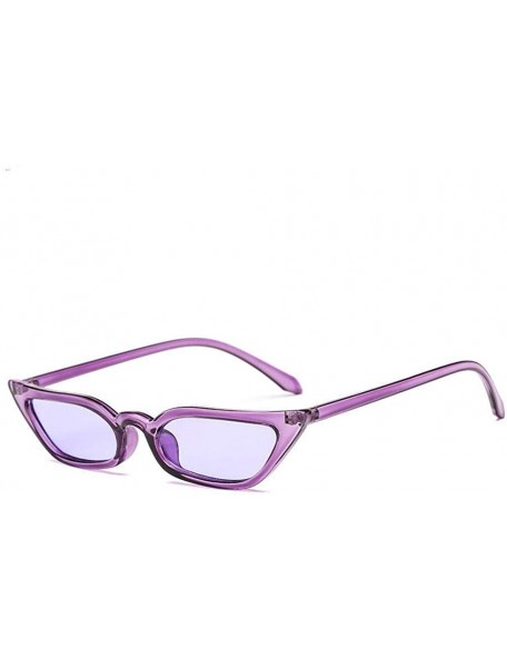 Aviator New Cat Eye Sunglasses Boutique Fashion Small Box Glasses Popular C1 - C2 - CA18YNDDA76 $11.86