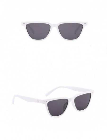 Rimless Women Vintage Sunglasses Retro Big Frame UV400 Eyewear Sunglasses Square Meter Nail Sunglasses (A) - A - CW196D7A93L ...