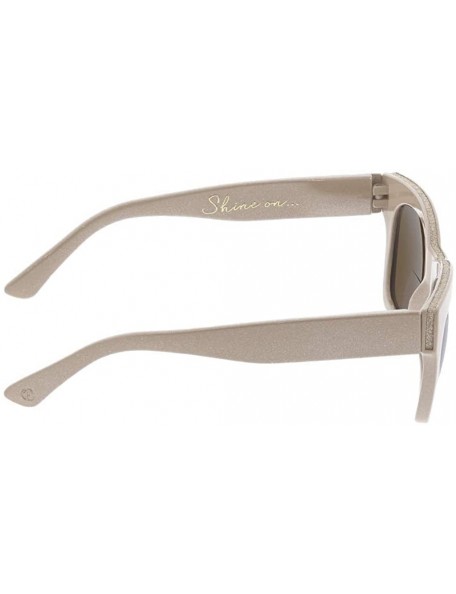 Square Women's Shine On Square Hideaway Bifocal Sunglasses - Taupe - 53 mm + 3 - CL18OICLXOE $20.93