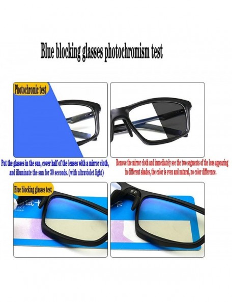 Sport 2019 new blue light blocking glasses photochromic TR90 frame aluminum magnesium mirror men's sports sunglasses - CO18XQ...