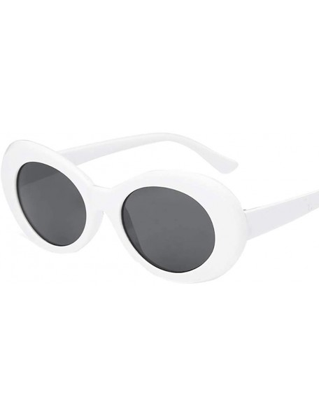 Rimless Fashion Men Women Sunglasses Outdoor Sports Driving Bike Eyewear Vintage Round Glasses Beach Trip - A - CU18T2KOYLZ $...