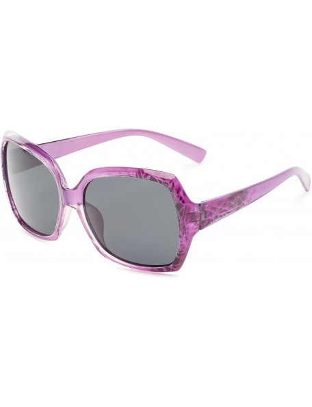 Square Sunglass Warehouse Haddington - Polarized Plastic Square Women's Full Frame Sunglasses - CQ12O2AQEDF $16.25