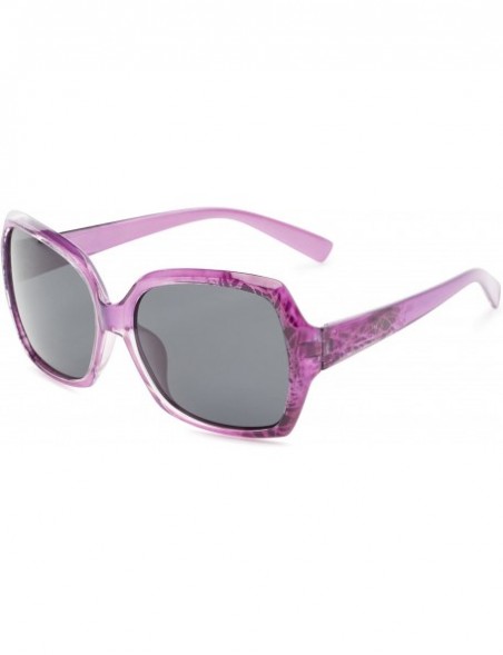 Square Sunglass Warehouse Haddington - Polarized Plastic Square Women's Full Frame Sunglasses - CQ12O2AQEDF $16.25