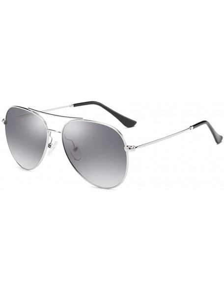 Rimless Polarized Gradient Light Color Fashion Men'S Sunglasses Driving Sunglasses Driver Mirror - CI18X5HGR3R $82.61