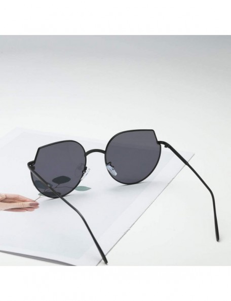 Rimless Men's Women's Sunglasses Fashion Glasses Irregular-shaped Eyeglasses Trendy Vintage Retro Personality Sun Glasses - C...