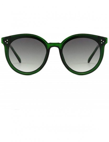Oversized 2019 New Children Baby Fashion Sunglasses Children's Rice Nails Girls Boys Oculos - Green - CN199CL6Q6I $18.14