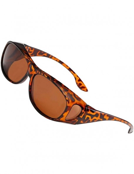 Wrap Wear Over sunglasses for men women Polarized lens-fit over Prescription Glasses UV400 - C512MC7K3ED $14.57
