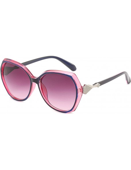 Oversized Classic style Sunglasses for Men or Women PC Resin UV400 Sunglasses - Gray - C518T2THT6T $14.45
