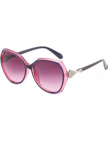 Oversized Classic style Sunglasses for Men or Women PC Resin UV400 Sunglasses - Gray - C518T2THT6T $14.45