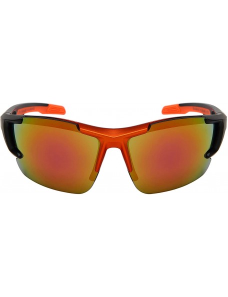 Sports Safety Sunglasses Half Frame Wrap-Around Z87+ Impact