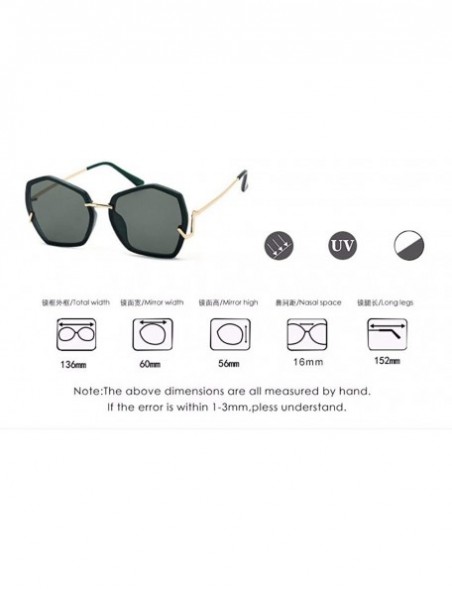Aviator Sunglasses Ladies Box Sunglasses Ladies - B - CL18QQEM5I0 $46.84