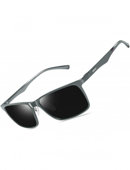 Sport Mens Polarized Driving Sunglasses For Mens Women Al-Mg Metal Frame Lightweight Fishing Sports Outdoors - CO18ZDECWIK $5...