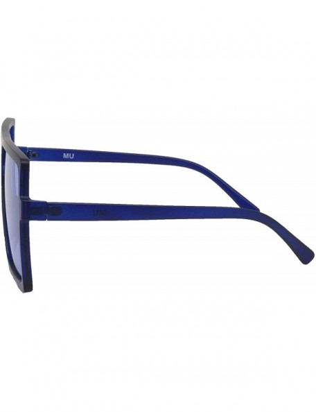 Shield RAVE EYEWEAR FOR DJ/DANCER/FASHION/CYBER/EDM/PARTY/CLUB/MUSIC FESTIVALS - Blue - CG198TSINH3 $10.73