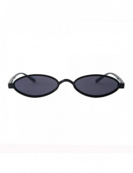 Wrap Women Fashion Unisex Oval Shades Sunglasses Integrated UV Glasses - G - C818TOWMKDY $7.46