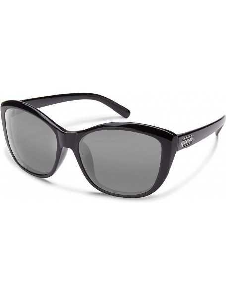 Wrap Skyline Sunglasses - Black / Polarized Gray - C012OCKOO5J $35.32