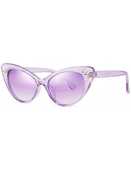 Aviator Sunglasses 2019 NewTrend Fashion Cat Eye UV400 Travel Shopping Get Together 6 - 2 - C418YZUOL5A $10.64