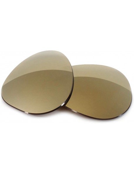 Aviator Non-Polarized Replacement Lenses for Ray-Ban RB3026 Aviator (62mm) - Bronze Mirror Tint - CM11UGUCPYP $26.63
