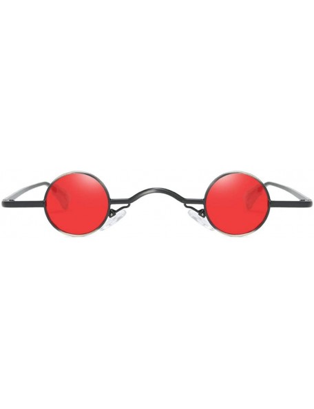 Round Ultra Lightweight Polarized Sunglasses-Fashion Round Shape Men Women Hip Hop Sunglasses Shades Vintage Glasses - CZ196T...