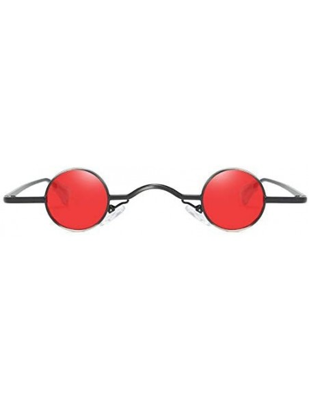 Round Ultra Lightweight Polarized Sunglasses-Fashion Round Shape Men Women Hip Hop Sunglasses Shades Vintage Glasses - CZ196T...