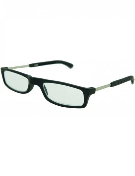 Rectangular Pocket FOLDING Reading Glasses R9299PZ - Black - CO12FA0EF65 $14.40