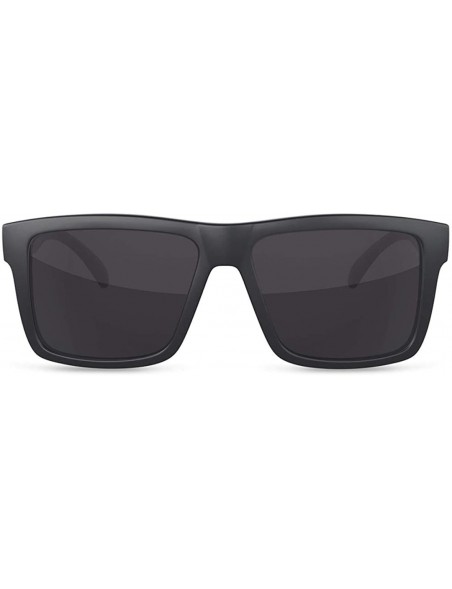 Square Vise Sunglasses - Black - CA12DLQ9MCN $37.19