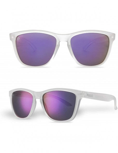 Wayfarer Polarized Lightweight Sunglasses for Men and Women -Unisex Sunnies for Fishing Beach Running Sports and Outdoors - C...