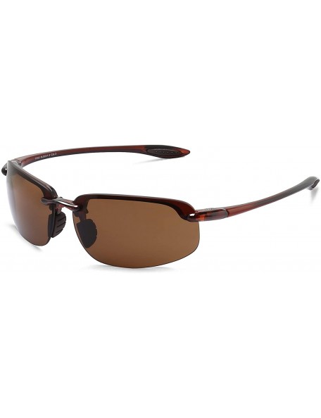Sport Sports Sunglasses for Men Women Tr90 Rimless Frame for Running Fishing Baseball Driving MJ8001 - CK18HCXMEWQ $11.57