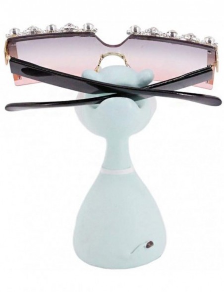 Oversized Oversize Shield Visor Sunglasses Flat Top Mirrored Mono Lens 170mm - Purple Crystal - C9197W8LTDZ $13.35