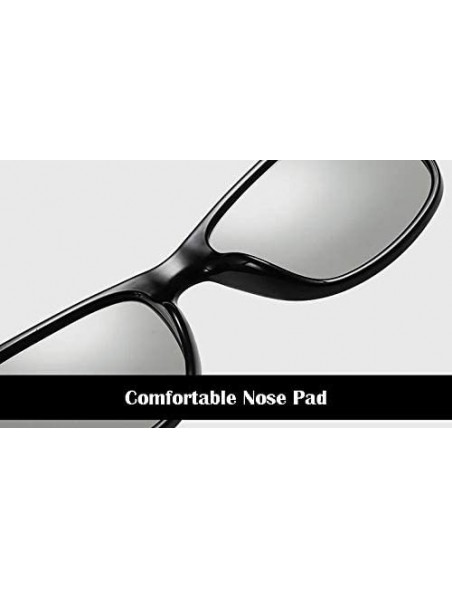 Aviator Unisex Polarized UV Protection Photochromic Lens Sunglasses Classic UV400 Eyewear for Women and Men - C818QQID0OY $11.19