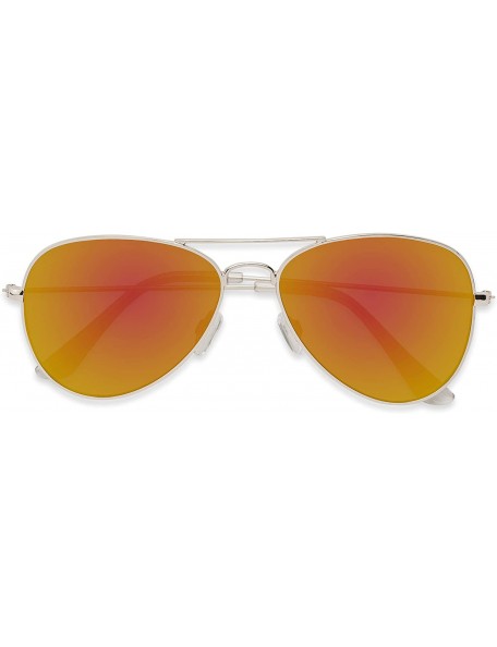 Aviator Sunglass Warehouse Santorini - Polarized Plastic Aviator Men's & Women's Full Frame Sunglasses - CN12O0PT9KG $16.84